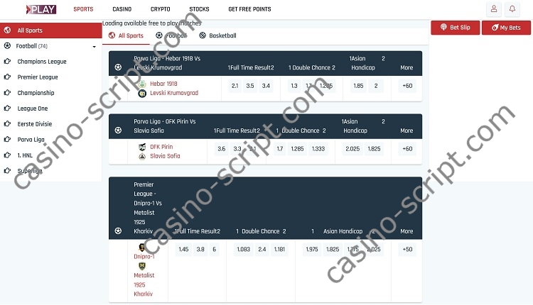 Live Sports module addon for goldsvet script